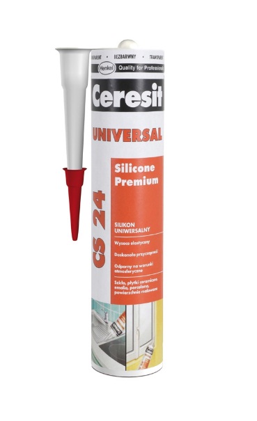 Ceresit - SILIKON UNIVERZALNI BELI CS 24